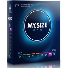 MY SIZE PRO PRESERVATIVOS 69 MM 3 UNIDADES por sólo 3,16 €