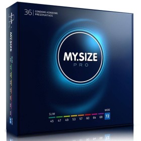 MY SIZE PRO PRESERVATIVOS 72 MM 36 UNIDADES por sólo 19,96 €
