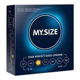 MY SIZE NATURAL CONDOM LATEX 53MM 3UDS por sólo 3,16 €