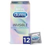 DUREX INVISIBLE EXTRA LUBRICADO 12 UDS por sólo 11,99 €