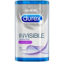 DUREX INVISIBLE EXTRA LUBRICADO 12 UDS