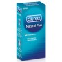 DUREX NATURAL PLUS 12 UNIDADES por sólo 7,36 €