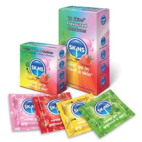 SKINS PRESERVATIVO SABORES VARIOS 12 UDS por sólo 5,99 €