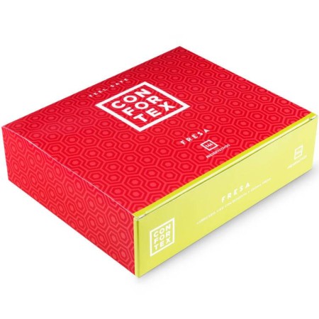 CONFORTEX PRESERVATIVOS FRESA CAJA 144 UDS por sólo 14,36 €