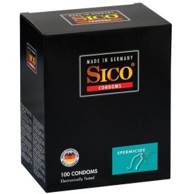 SICO CONDOMS PRESERVATIVOS CON ESPERMICIDA 100 UNIDADES por sólo 39,96 €