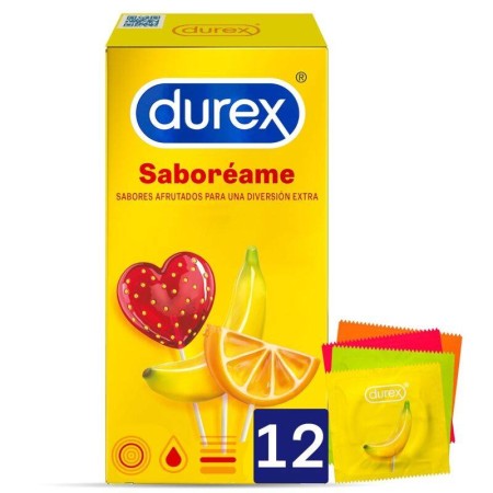 DUREX SABOREAME 12 UNIDADES por sólo 7,60 €