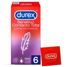 DUREX SENSITIVO CONTACTO TOTAL 6 UDS por sólo 5,16 €