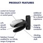 SATISFYER DOUBLE FUN PARTNER VIBRATOR - NEGRO por sólo 47,96 €
