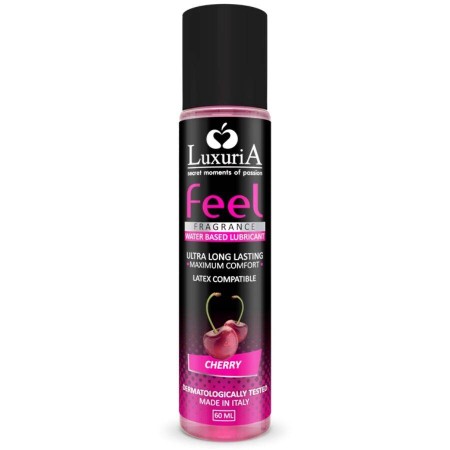 LUXURIA FEEL LUBRICANTE BASE AGUA CEREZA 60 ML