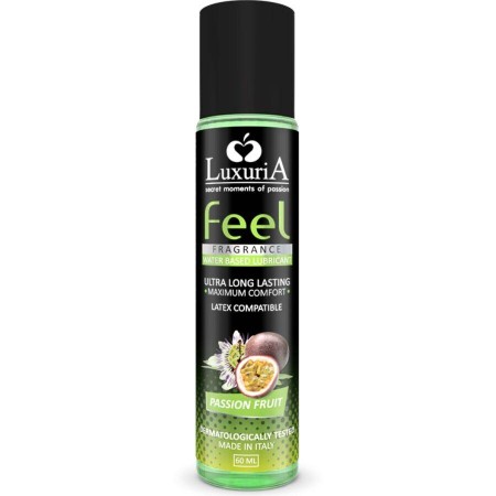 LUXURIA FEEL LUBRICANTE BASE AGUA FRUTA DE LA PASION 60 ML por sólo 7,12 €