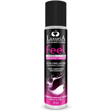 LUXURIA FEEL LUBRICANTE BASE AGUA ANAL 60 ML por sólo 7,12 €