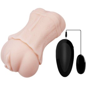 CRAZY BULL - MASTURBADOR WATER SKIN VAGINA CON BALA VIBRADORA 2 por sólo 20,77 €
