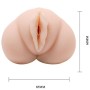 CRAZY BULL - MASTURBADOR WATER SKIN VAGINA CON BALAS VIBRADORAS por sólo 20,76 €