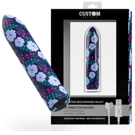 CUSTOM BULLETS BALA RECARGABLE SPRING 10 INTENSIDADES por sólo 23,96 €