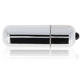 GLOSSY PREMIUM VIBE BALA VIBRADORA 10V SILVER por sólo 11,96 €
