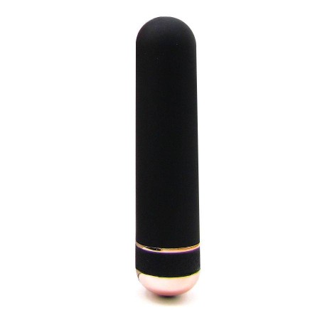 SANINEX ORGASMIC ELEGANCE - NEGRO Y DORADO 13 CM