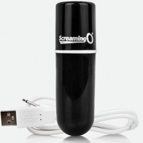 SCREAMING O BALA VIBRADORA RECARGABLE VOOOM NEGRO por sólo 30,55 €