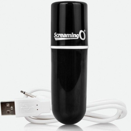 SCREAMING O BALA VIBRADORA RECARGABLE VOOOM NEGRO por sólo 30,55 €
