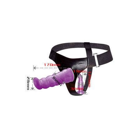 ARNES ANAL Y VAGINAL FEMENINO LILA PUNTO G 17CM por sólo 23,96 €