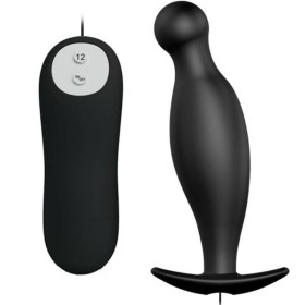 PRETTY LOVE PLUG ANAL SILICONA  12 MODOS VIBRACION  NEGRO por sólo 19,92 €