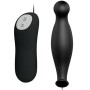 PRETTY LOVE PLUG ANAL SILICONA  12 MODOS VIBRACION  NEGRO por sólo 19,92 €