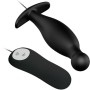 PRETTY LOVE PLUG ANAL SILICONA  12 MODOS VIBRACION  NEGRO por sólo 19,92 €