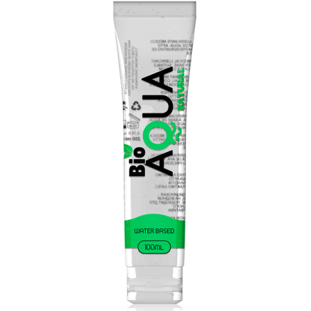 BIOAQUA LUBRICANTE INGREDIENTES NATURALES BASE AGUA 100 ML