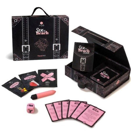 SECRETPLAY SEX ON THE BEACH TRAVEL KIT (ES/EN/DE/FR/NL/PT) por sólo 24,00 €