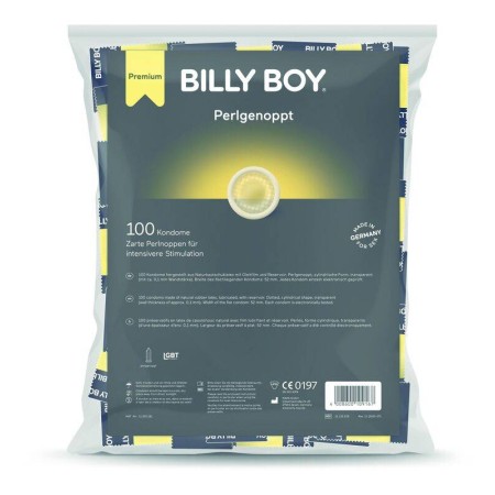 BILLYBOY BOLSA PRESERVATIVOS PUNTEADOS 100 UNIDADES por sólo 23,96 €