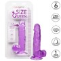 CALEX SIZE QUEEN DILDO - LILA 15.3 CM