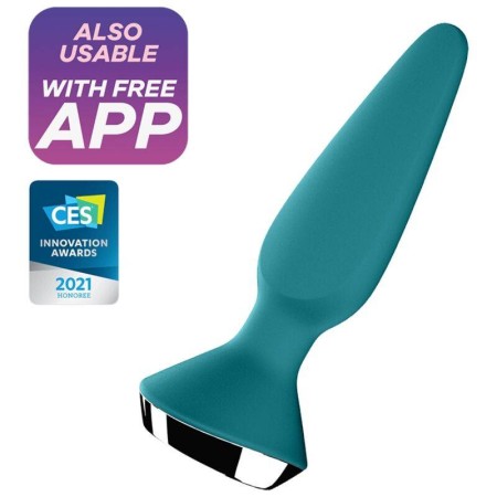 SATISFYER PLUG ILICIOUS 1 PLUG CON VIBRACION - VERDE por sólo 47,96 €