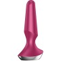 SATISFYER PLUG ILICIOUS 2 PLUG VIBRADOR - BERRY