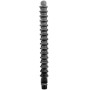 ALL BLACK MEGA RIPPLE DUCHA ANAL SILICONA 28.5CM por sólo 35,96 €