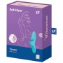 SATISFYER TEASER DEDAL VIBRADOR - AZUL LIGHT por sólo 23,96 €