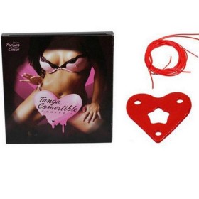 SECRETPLAY TANGA GOMINOLA PARA ELLA SABOR A FRESAS CON CAVA por sólo 8,76 €