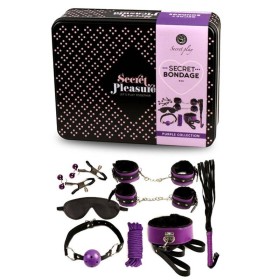 SECRETPLAY BDSM SET 8PCS LILA / NEGRO por sólo 44,00 €