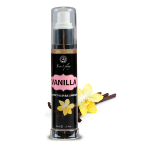 SECRETPLAY LUBRICANTE 2-1 EFECTO CALOR VAINILLA 50ML por sólo 8,76 €