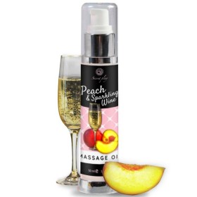 SECRETPLAY ACEITE MASAJE MELOCOT”N & CAVA 50 ML por sólo 9,60 €
