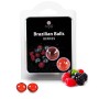 SECRETPLAY BRAZILIAN BALLS FRUTAS DEL BOSQUE SET 2 BOLAS por sólo 4,76 €