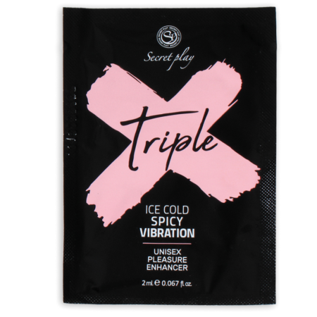 SECRETPLAY MONODOSIS TRIPLE X INTENSIFICADOR PLACER por sólo 2,40 €