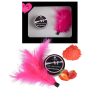 SECRETPLAY POLVOS COMESTIBLES SABOR A FRESAS CON PLUMA por sólo 8,76 €