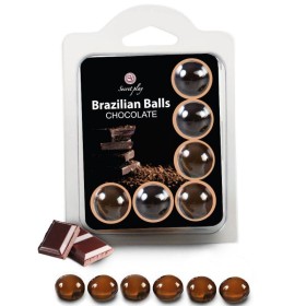 SECRETPLAY SET 6 BRAZILIANS BALLS CHOCOLATE por sólo 10,40 €