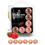 SECRETPLAY SET 6 BRAZILIANS BALLS FRESAS CON CAVA por sólo 10,40 €