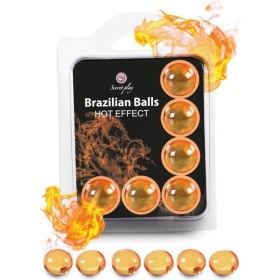 SECRETPLAY SET 6 BRAZILIAN BALLS EFECTO CALOR por sólo 14,80 €