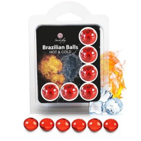 SECRETPLAY SET 6 BRAZILIAN BALLS EFECTO FRIO Y CALOR por sólo 14,80 €
