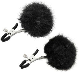 SPORTSHEETS PINZAS PEZONES METALICAS PELITOS NEGROS por sólo 19,16 €
