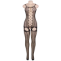 QUEEN LINGERIE BODYSTOCKING CON ABERTURA S-L por sólo 15,96 €