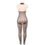 QUEEN LINGERIE BODYSTOCKING CON ABERTURA Y ENCAJE FLORAL S-L por sólo 15,96 €