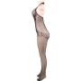 QUEEN LINGERIE BODYSTOCKING CON ABERTURA Y ENCAJE FLORAL S-L por sólo 15,96 €