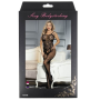 QUEEN LINGERIE BODYSTOCKING CON ABERTURA FLORES S-L por sólo 15,96 €